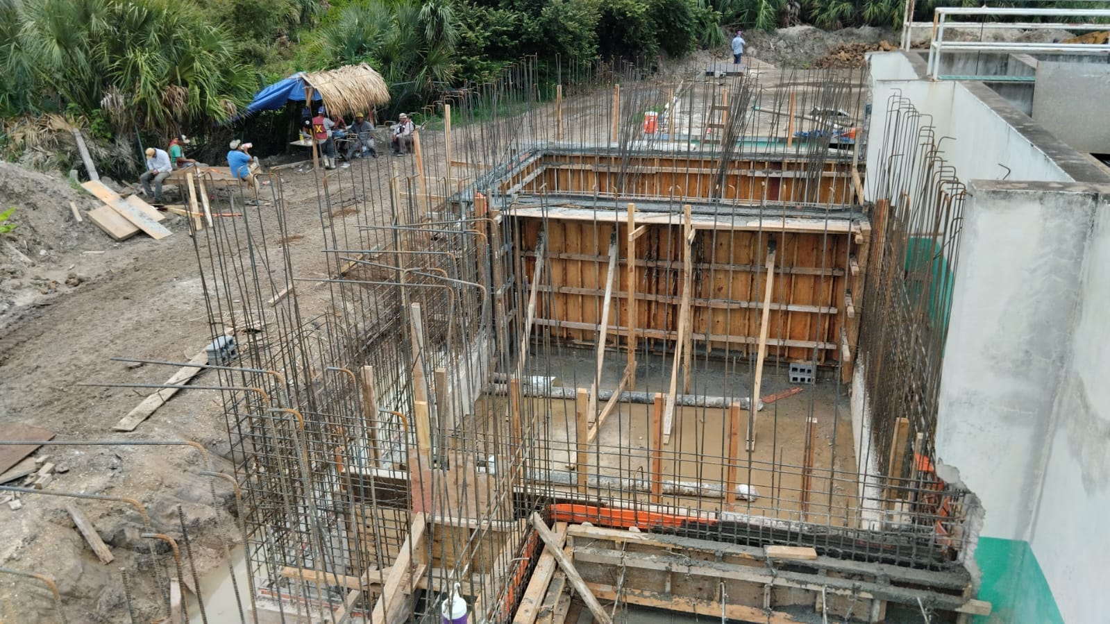 Secretaría de Obras Públicas mejora infraestructura hidráulica en Aldama