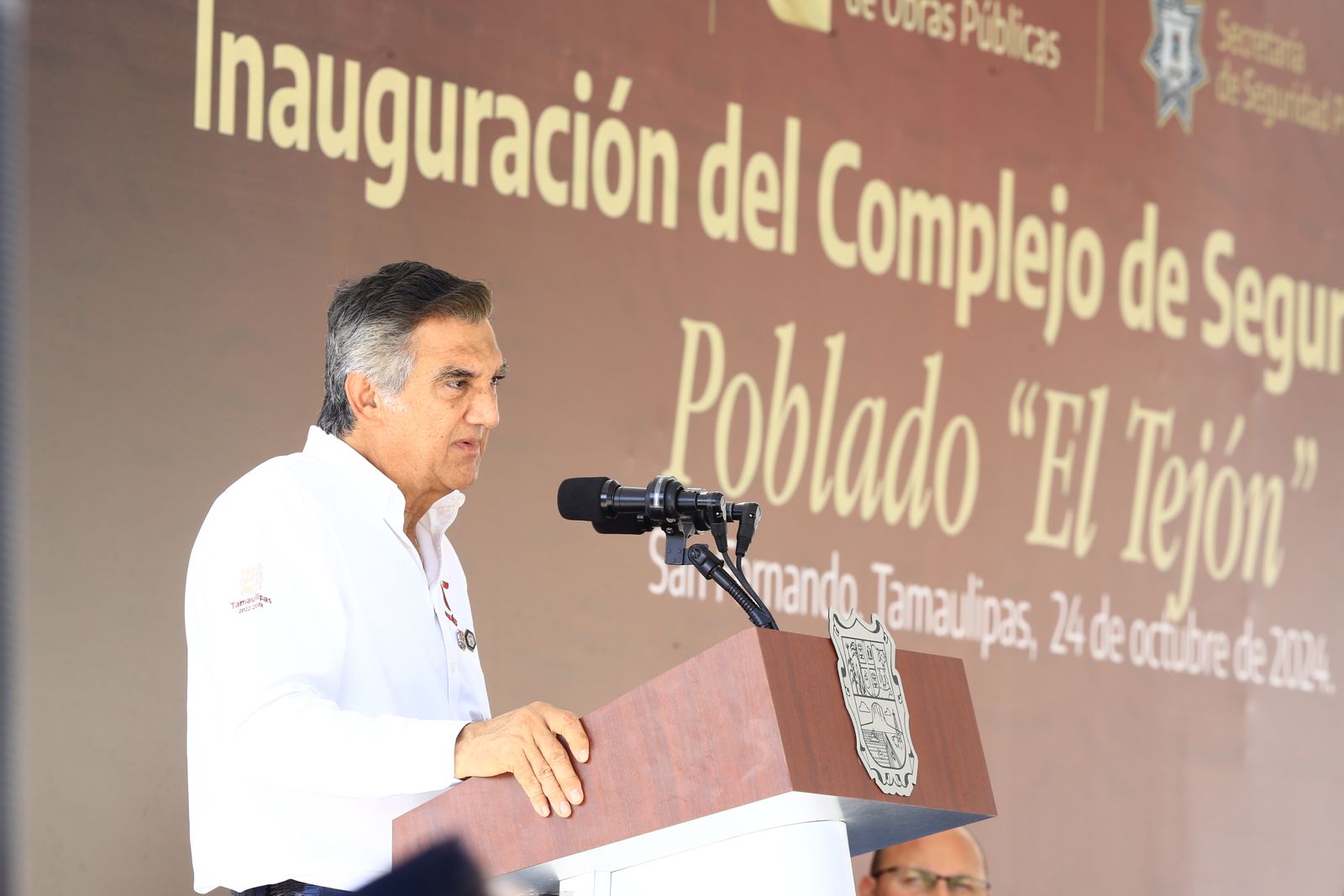 San Fernando Estrena Complejo de Seguridad Pública Inaugurado por el gobernador Américo Villarreal