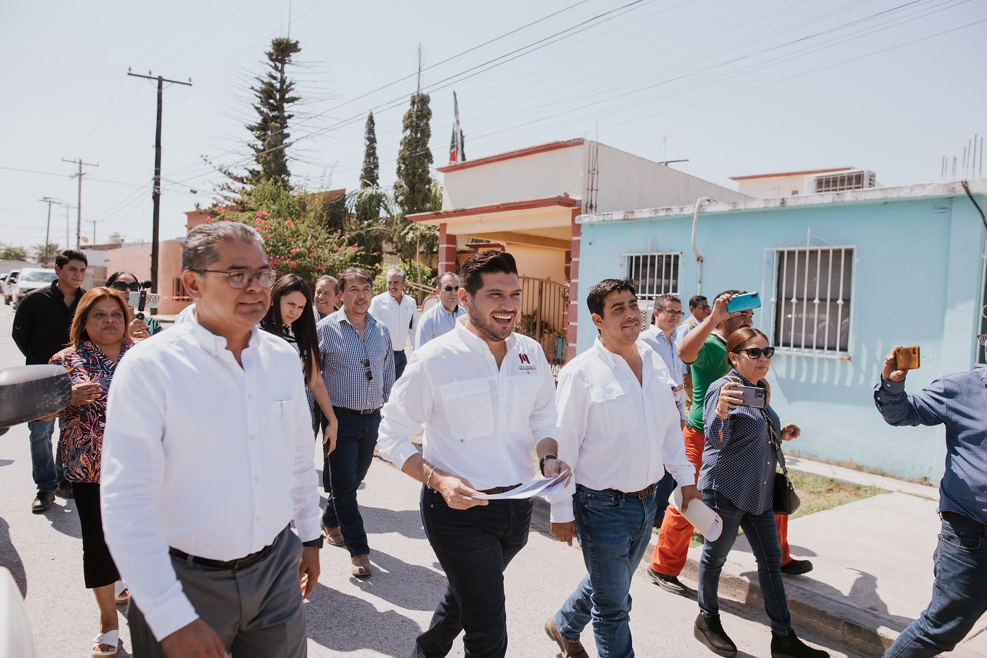 Beto Granados supervisa obras de drenaje en Matamoros: 80 millones de pesos para 30 colonias