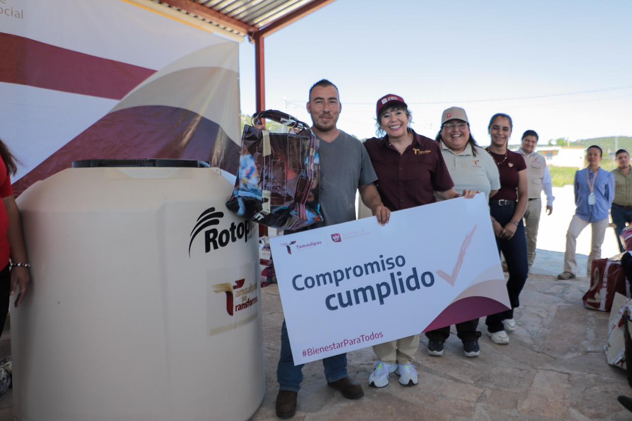 SEBIEN Lleva apoyos a familias de San Nicolás