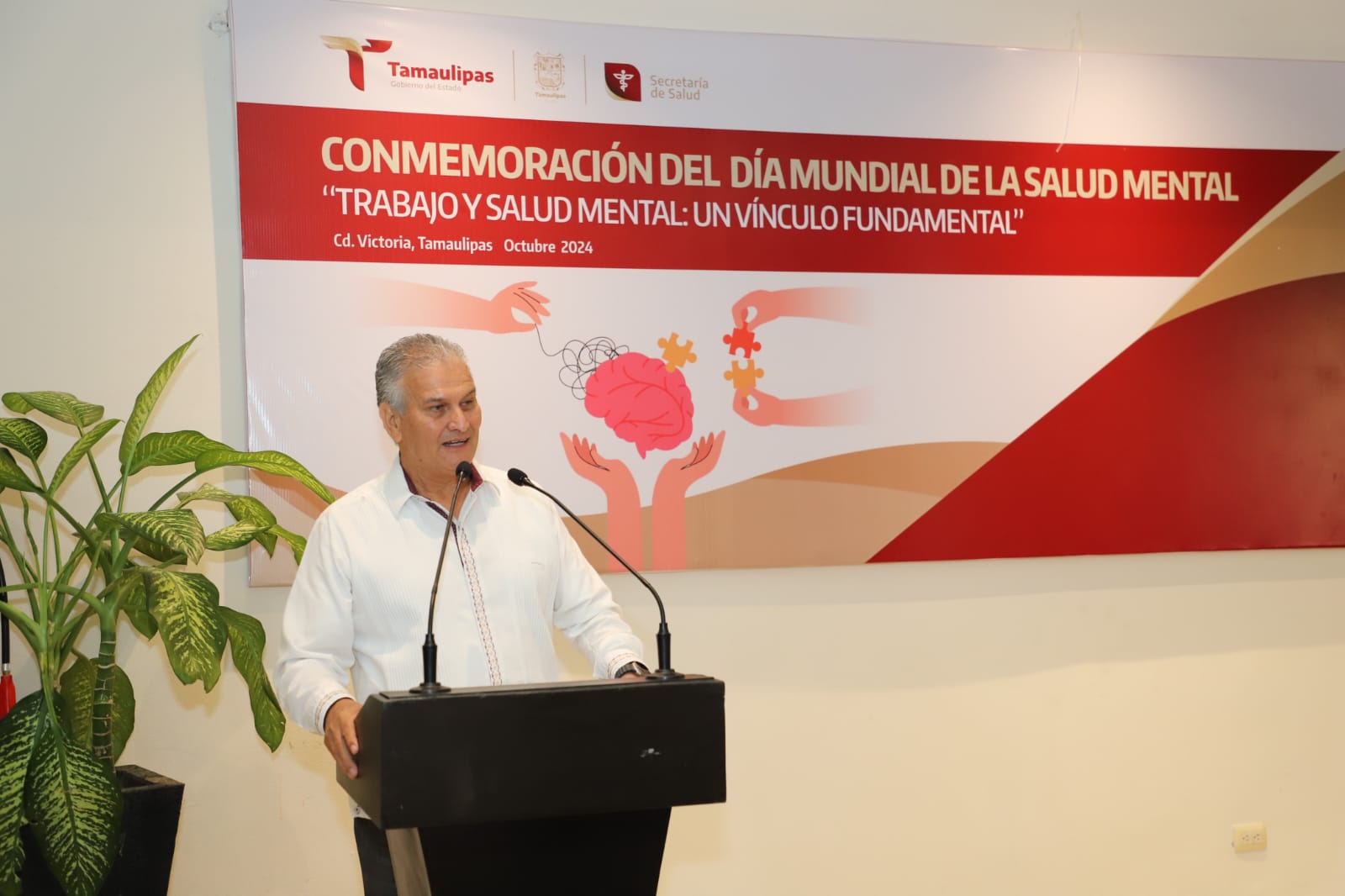 Salud mental, pilar para el bienestar y el éxito: Vicente Joel Hernández