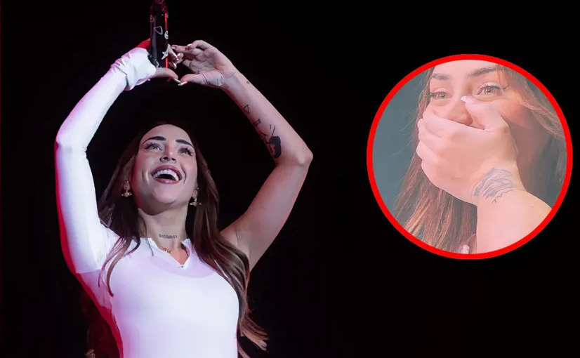 Nicki Nicole llora en su presentación en el Auditorio Nacional; «emociones recorrían mi cuerpo»