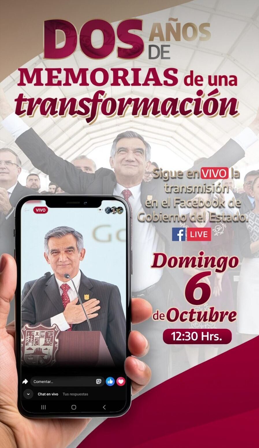 Dos años de Transformación con el gobernador Américo Villarreal en Tamaulipas