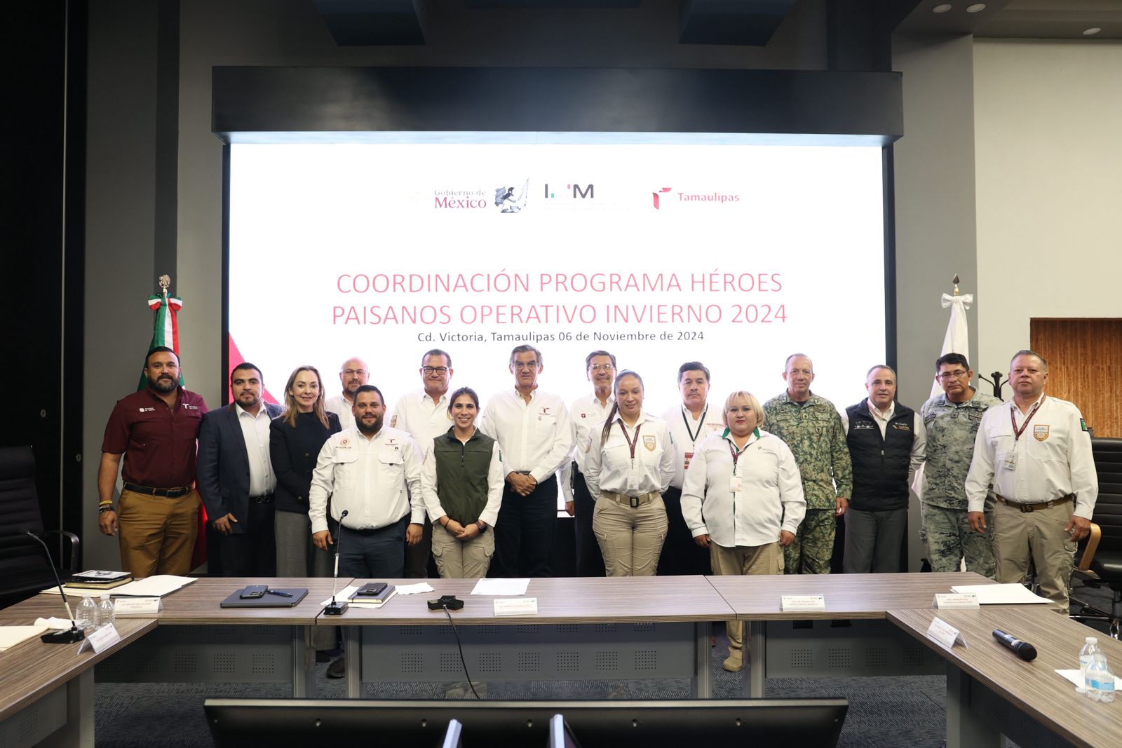 Prepara Gobernador Américo Villarreal programa Héroes Paisanos, Operativo Invierno 2024