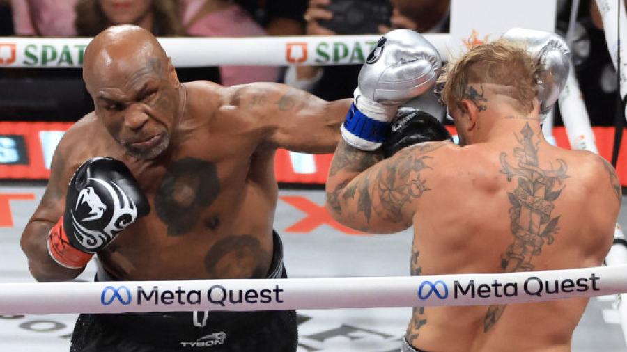 En su regreso al Box, Mike Tyson pierde ante Jake Paul