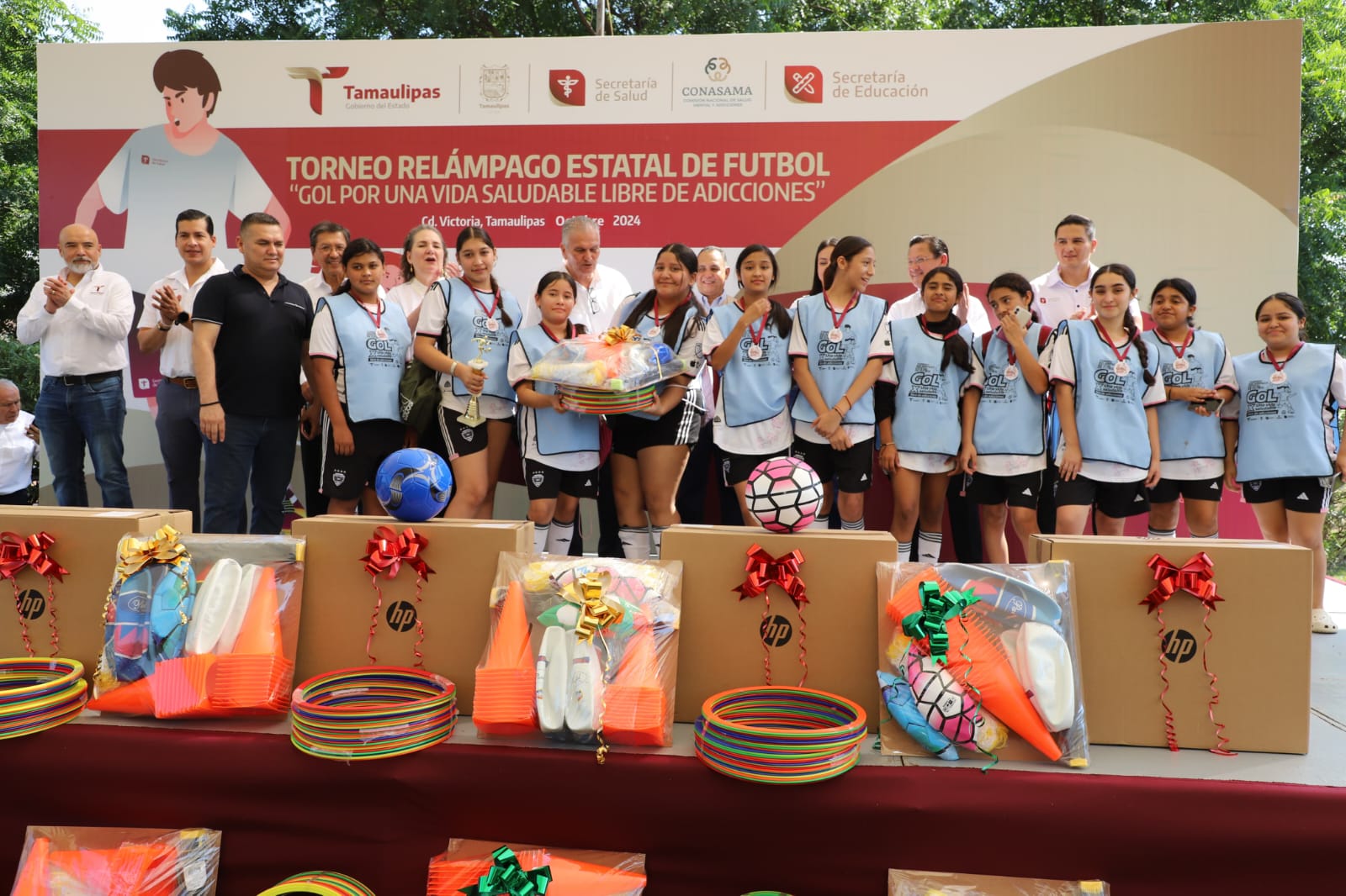 Un gol por la salud: promueven vida sana y sin adicciones