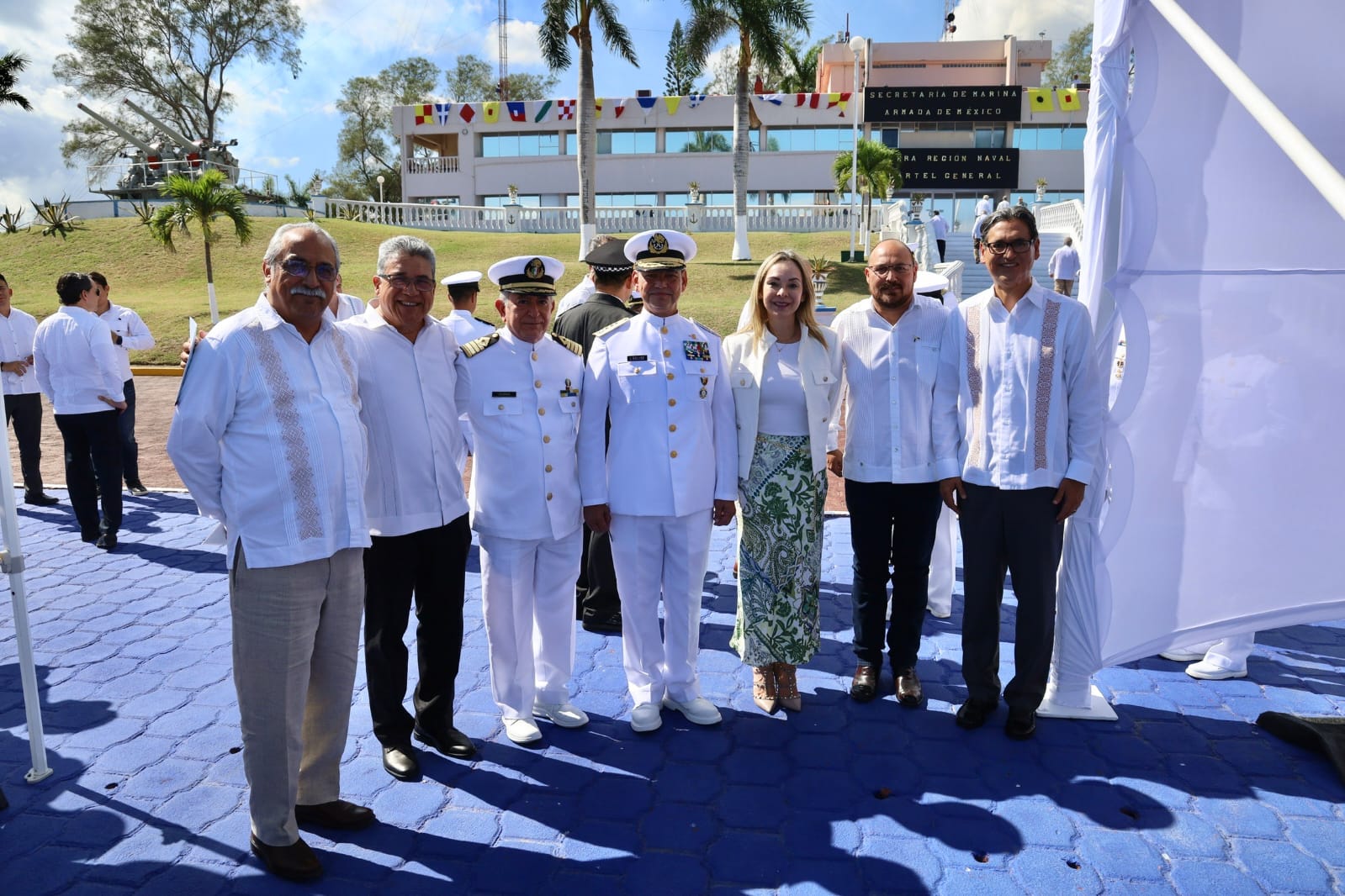 El Secretario General de Gobierno Celebra el 199 Aniversario del “Día de la Armada de México” en la Primera Región Naval