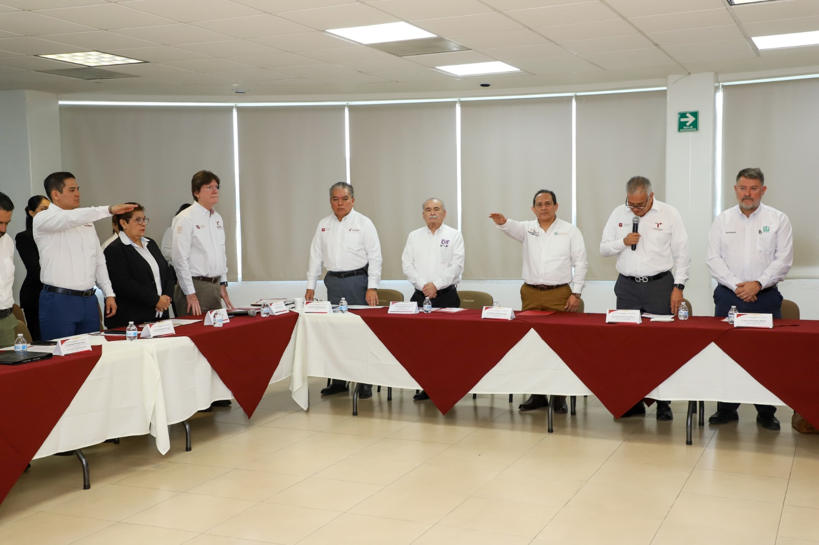 Fortalecen sector salud en Tamaulipas con la toma de protesta de nuevos integrantes del Comando Interinstitucional