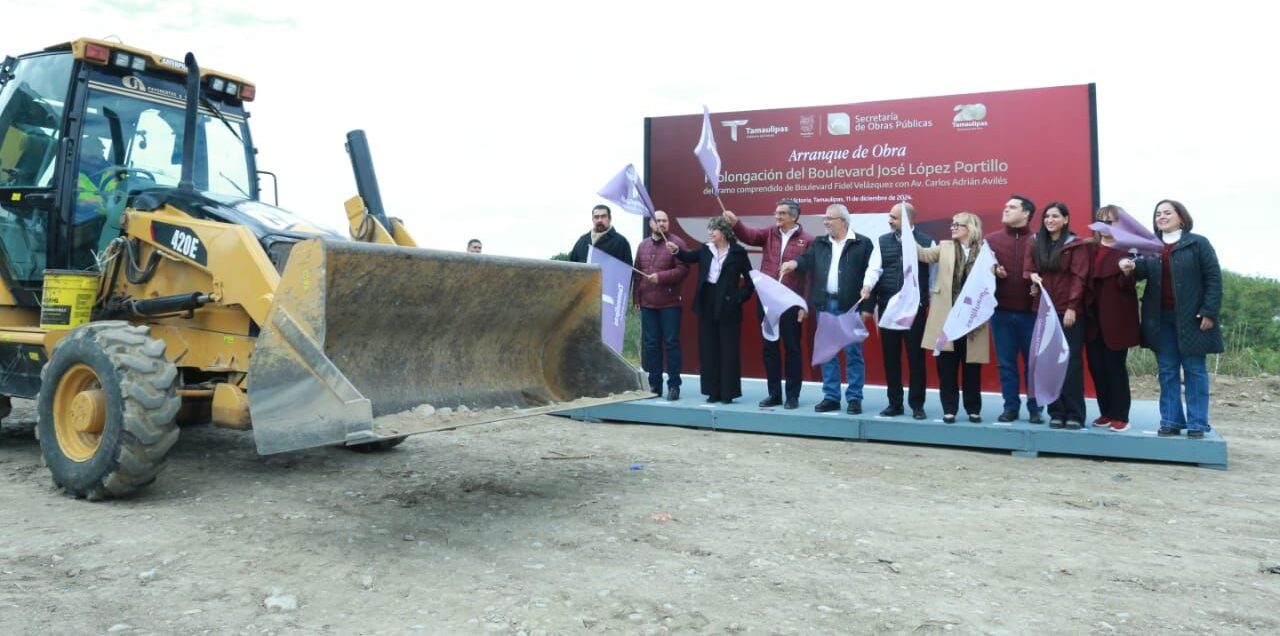 El gobernador Américo Villarreal anuncia nuevas obras para transformar Ciudad Victoria