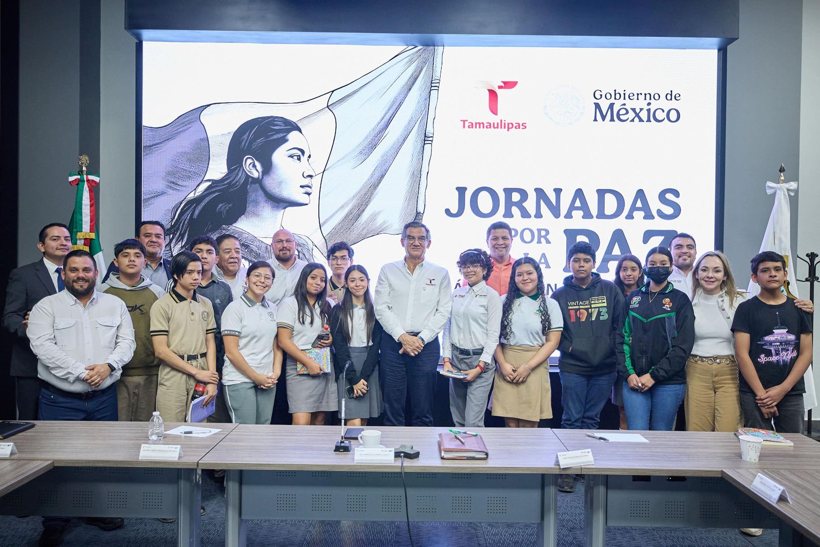 El gobernador Américo Villarreal da inicio a las Jornadas por la Paz y Diálogos con la ciudadanía en Tamaulipas