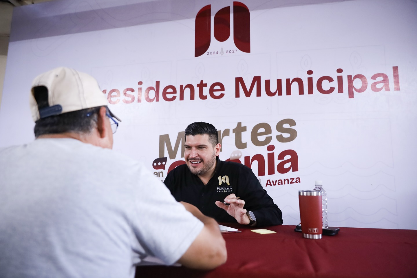 Alcalde Alberto Granados presenta Policía de Proximidad durante “Martes en tu Colonia”