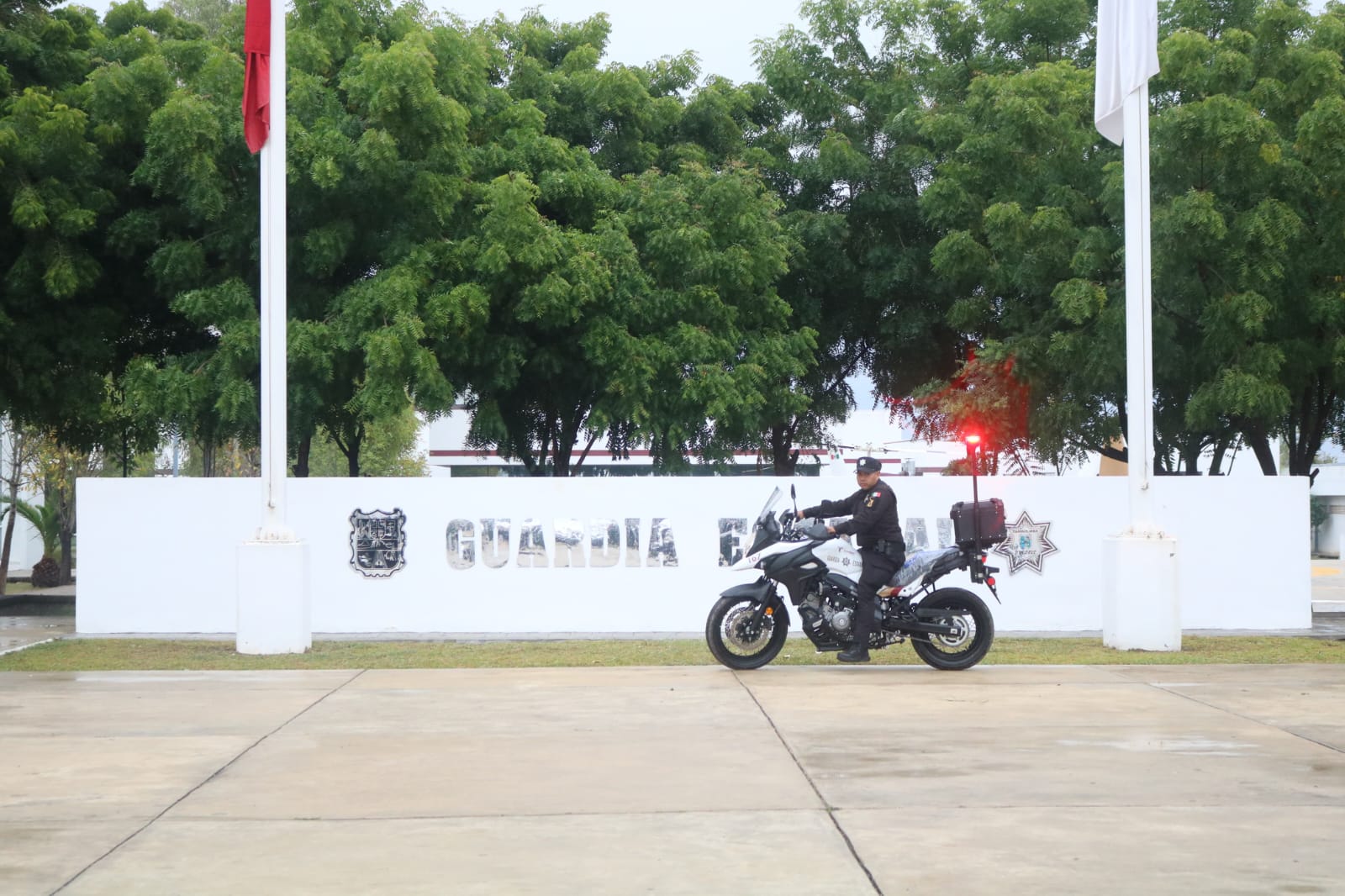 La SSPT felicita a sus elementos por completar el Curso de Conducción de Motopatrulla