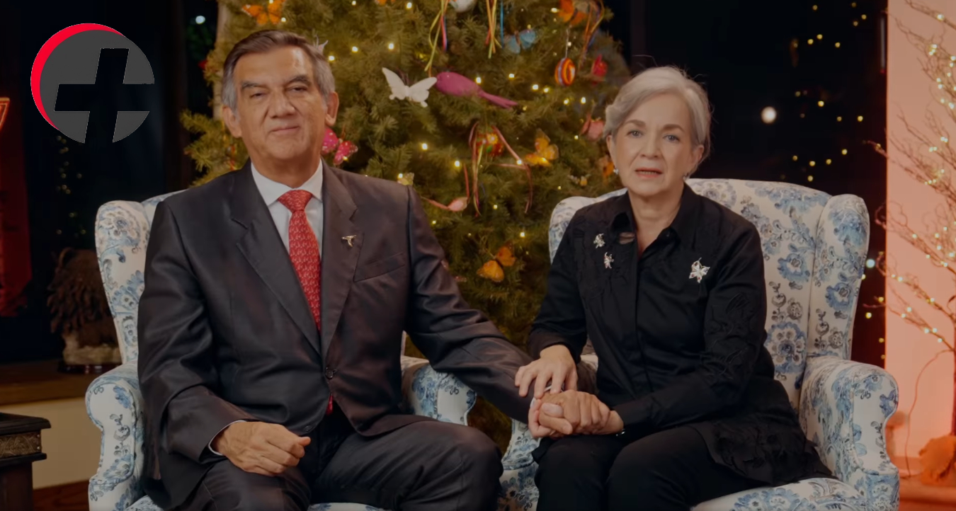 El gobernador Américo Villarreal y su esposa María de Villarreal envían cálidos deseos de Navidad y Año Nuevo