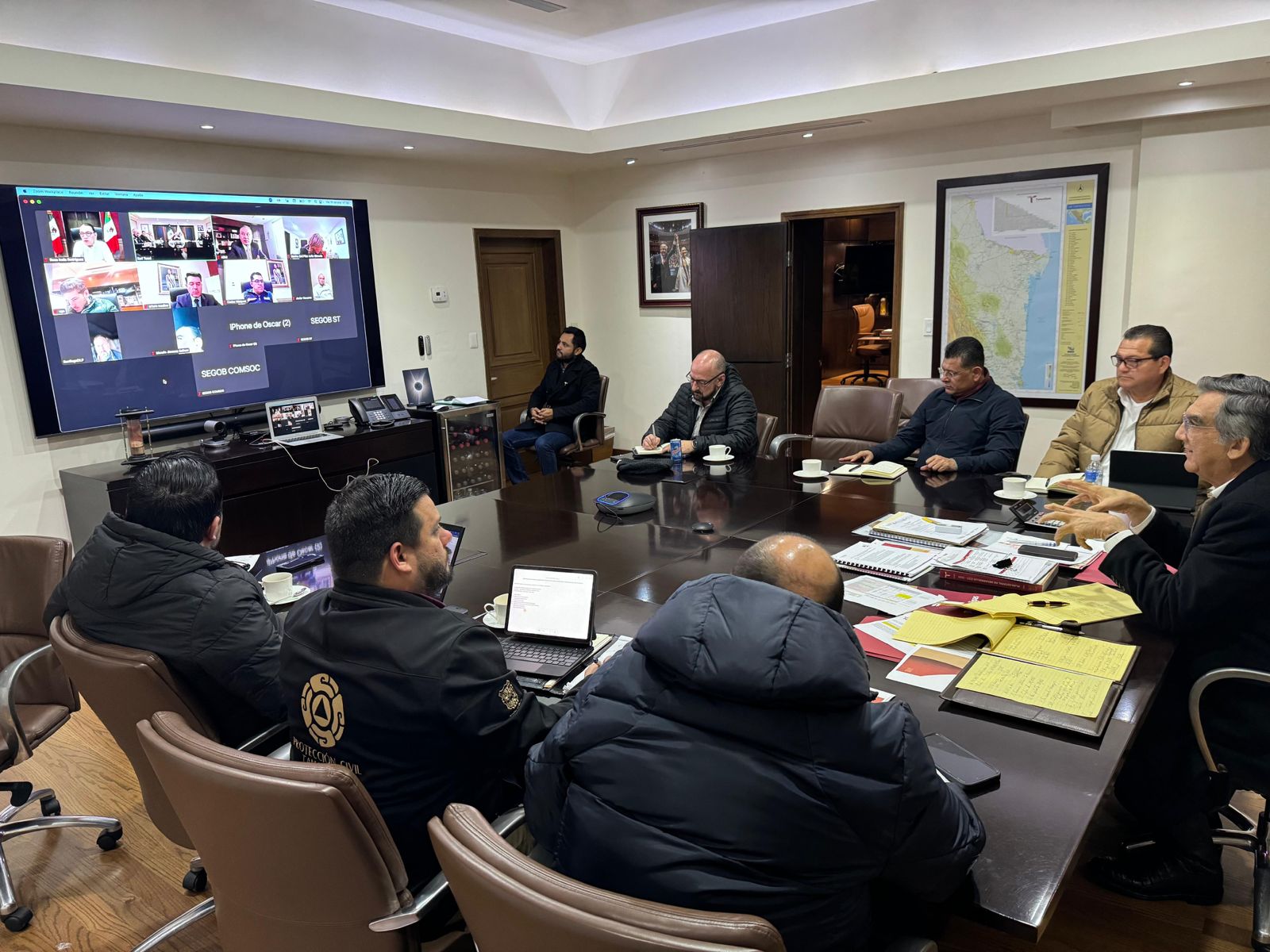 El gobernador Américo Villarreal asegura que Tamaulipas está preparado para recibir a repatriados