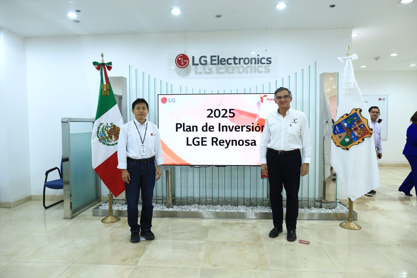 LG Electronics apuesta por Tamaulipas: 100 MDD en inversión y más de 1,300 empleos nuevos