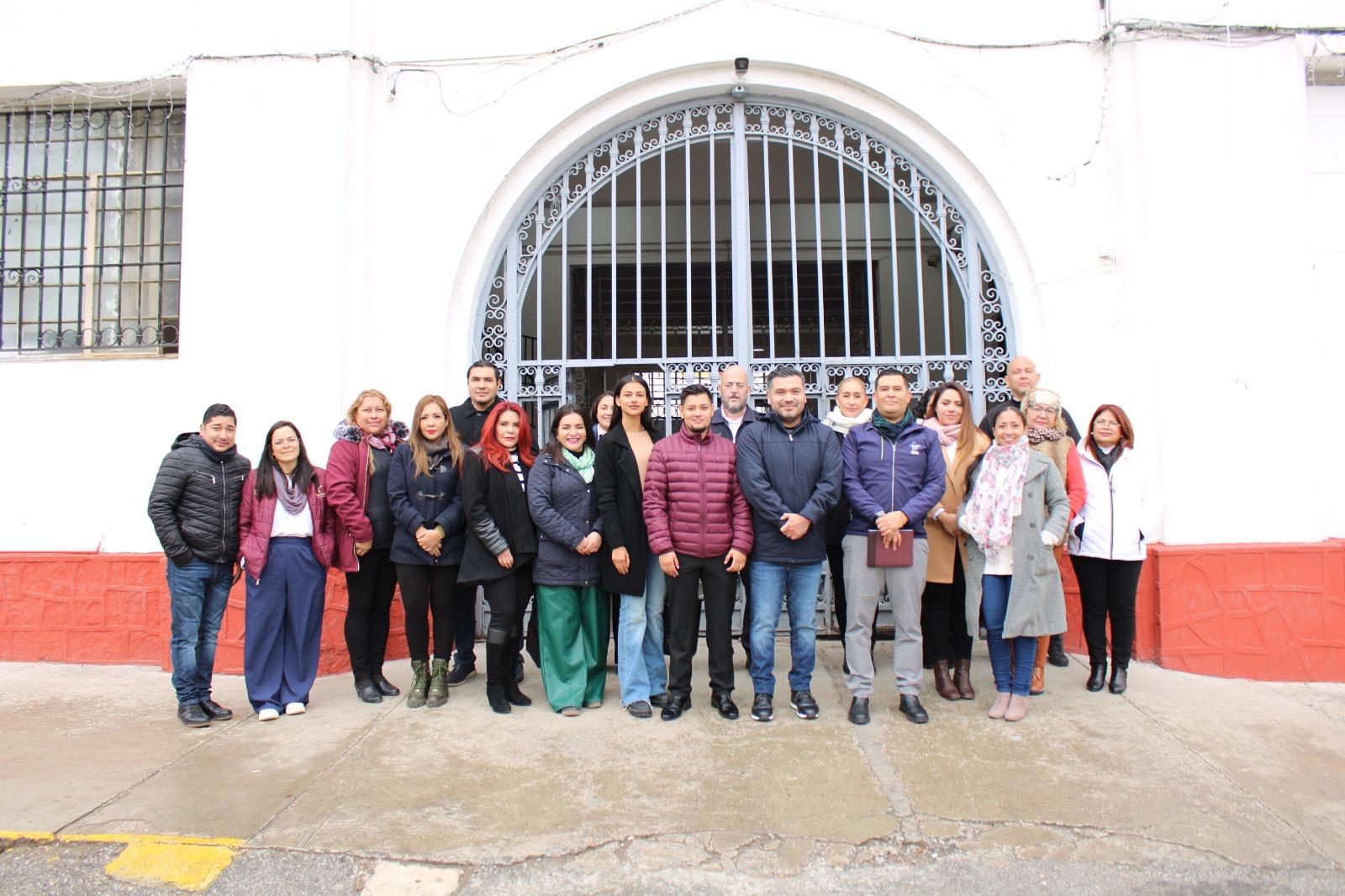 CEDES Victoria: inspeccionan área infantil que será rehabilitada próximamente