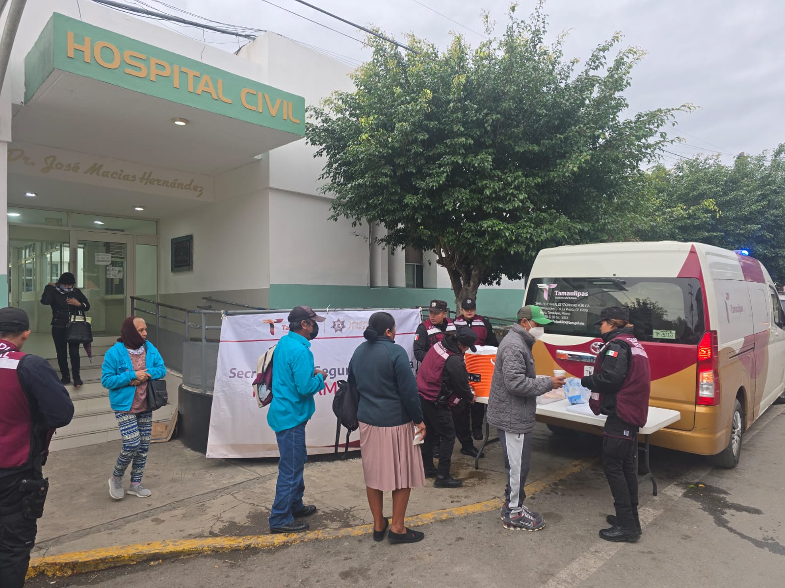 SSPT activa estado de fuerza de la Guardia Estatal en respuesta al impacto del frente frío