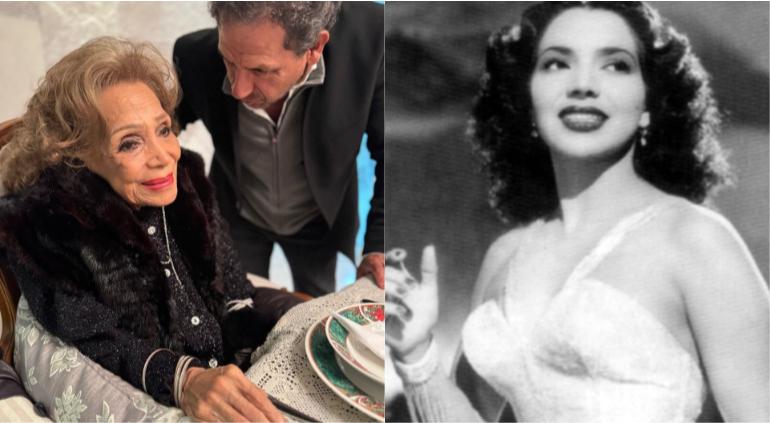 María Victoria deslumbra en redes sociales: así luce a sus 97 años