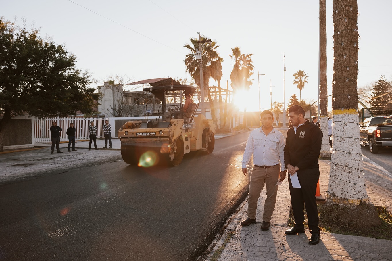 El alcalde Beto Granados revisa avances en infraestructura vial de la Avenida del Trabajo