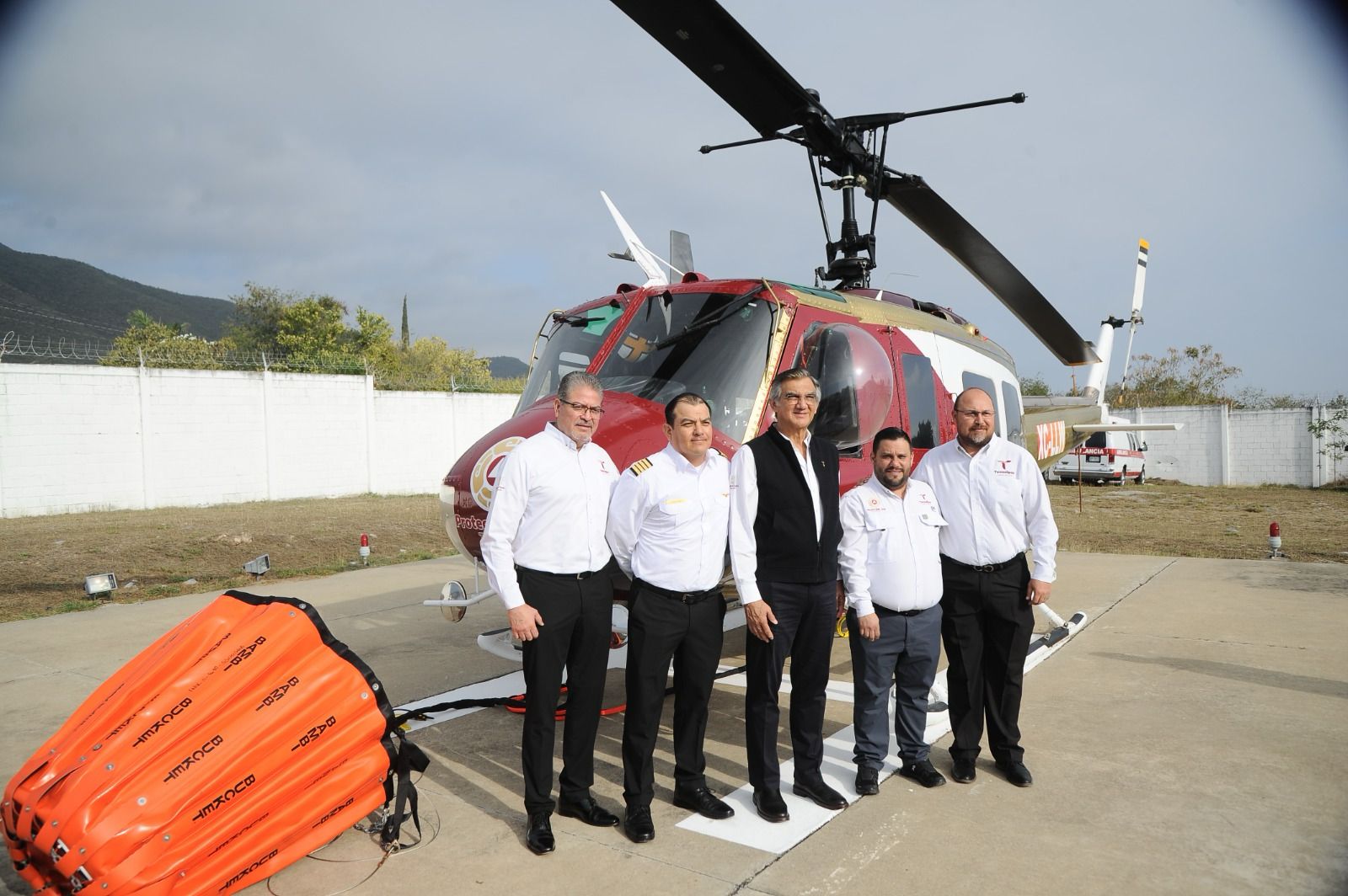 El gobernador Américo Villarreal honra la labor del personal de Protección Civil de Tamaulipas