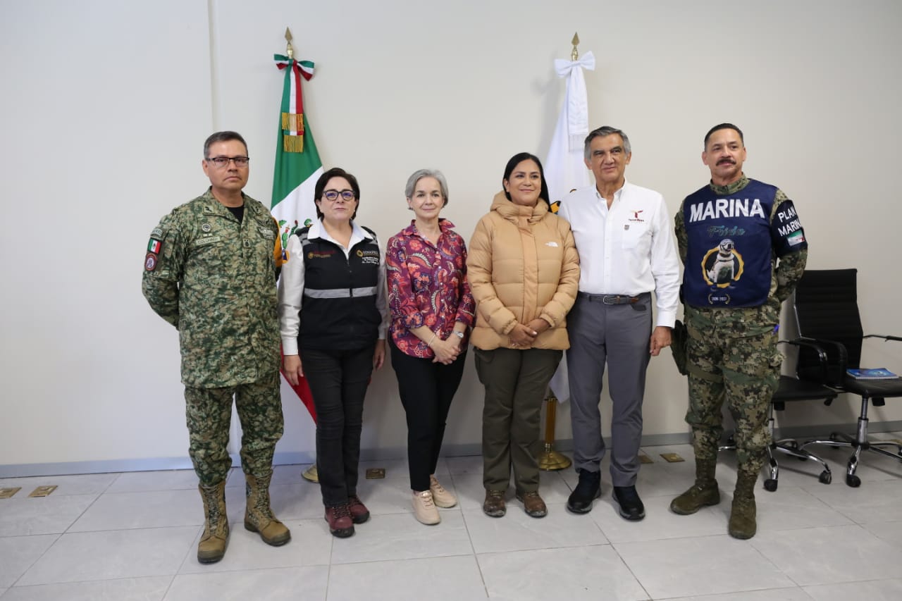 El gobernador Américo Villarreal destaca acción conjunta para atender a familias en Reynosa