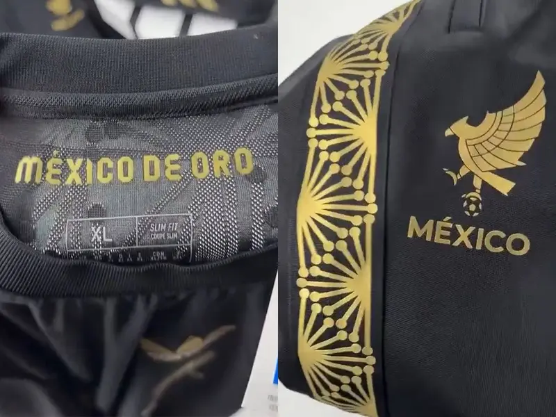 Se filtra la nueva playera negra de la Selección Mexicana para la Copa Oro 2025