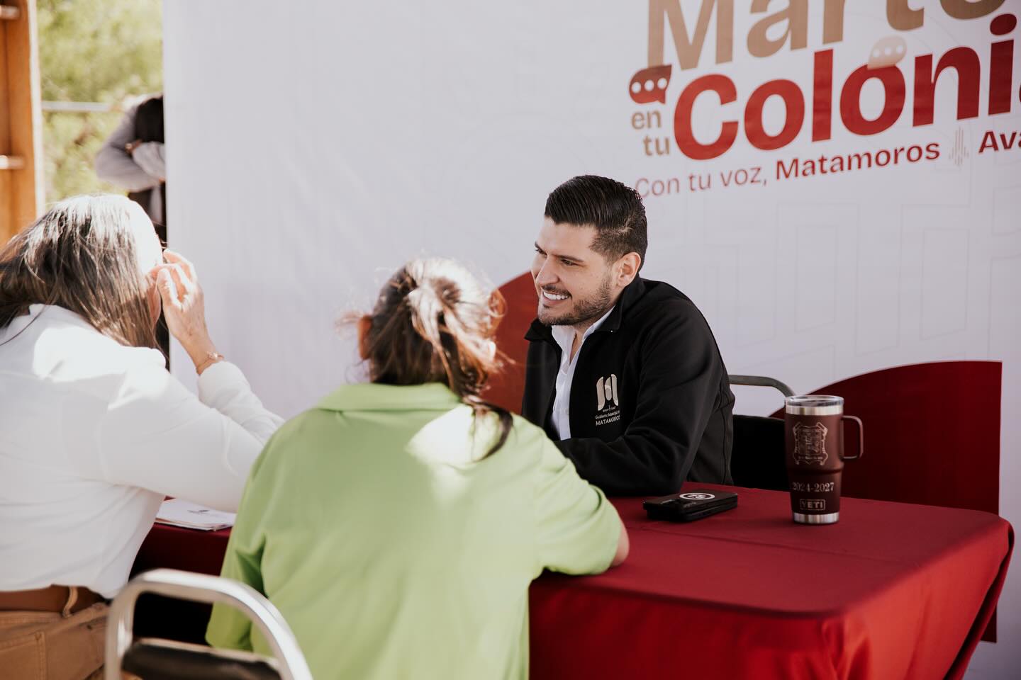 El alcalde Beto Granados impulsa el bienestar comunitario con “Martes en tu colonia” en la colonia, El Alto en Matamoros