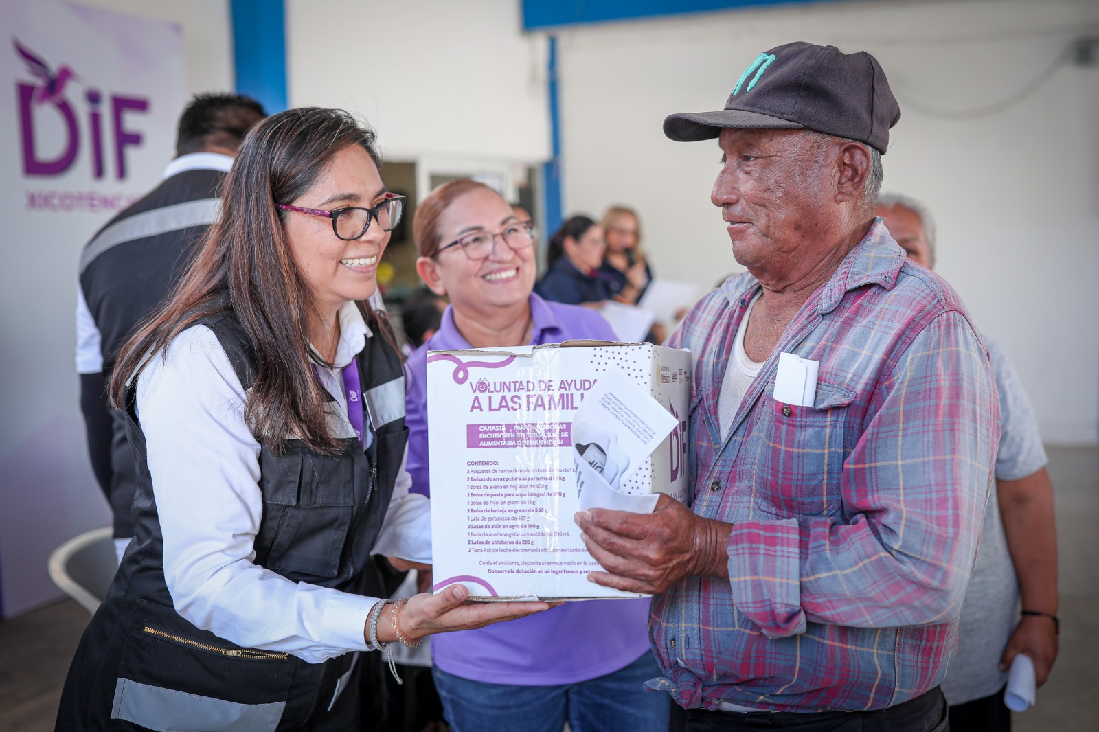 DIF Tamaulipas fortalece la alimentación con la entrega de más de 66,500 dotaciones