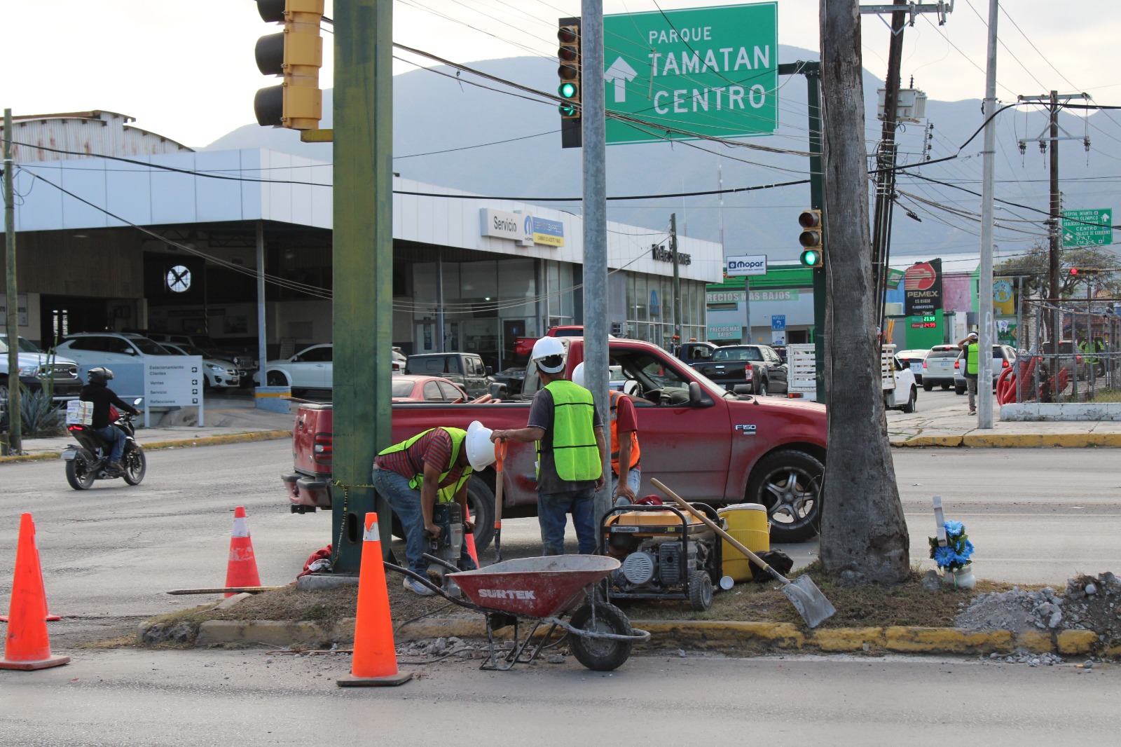 Inician trabajos de modernización en la semaforización de la capital de Tamaulipas