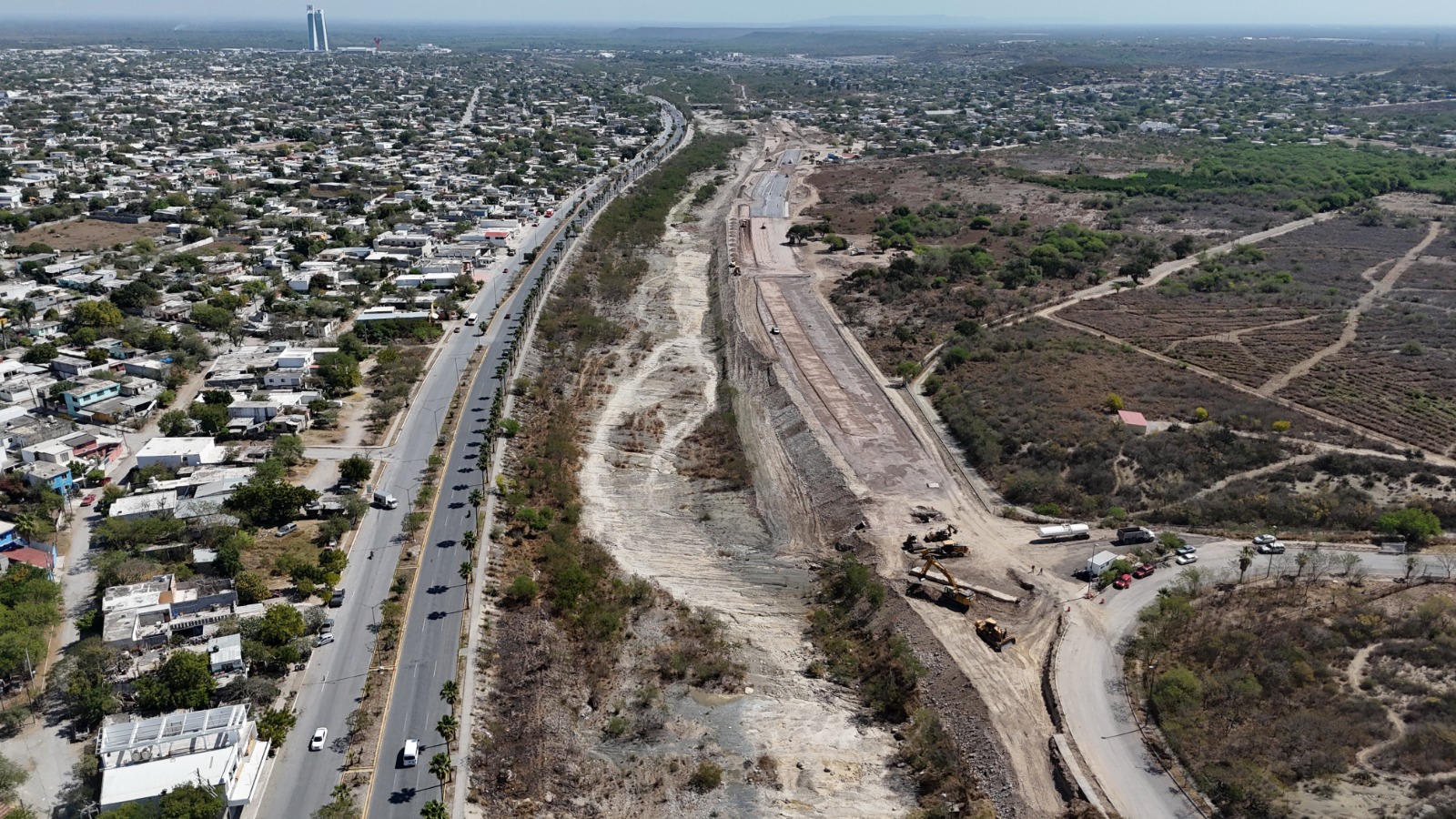 Avance y transformación de Tamaulipas a través de obra pública