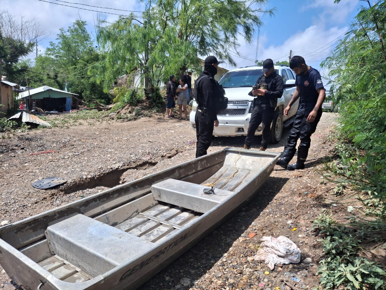 Implementa Guardia Estatal patrullajes y auxilio en zonas afectadas de Río Bravo