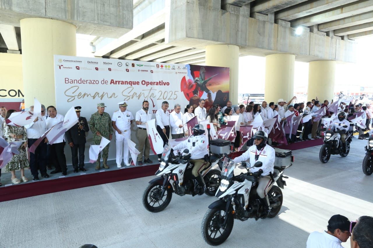 El gobernador Américo Villarreal pone en marcha el Operativo Semana Santa 2025 para garantizar seguridad y atención