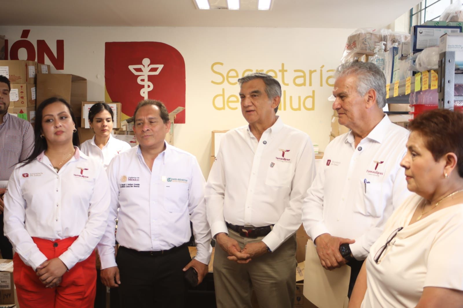 El gobernador Américo Villarreal da el banderazo a la Semana Nacional de Vacunación 2025 en Tamaulipas