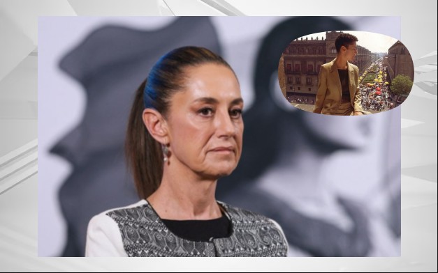 La presidenta Claudia Sheinbaum impacta en redes con nostálgica imagen y sorprendente estilo