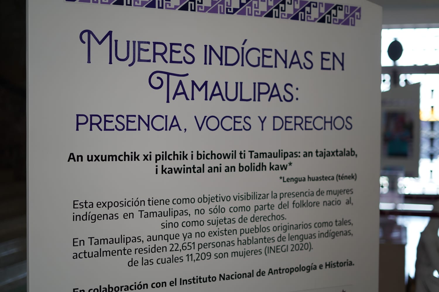Celebran la identidad indígena femenina en exposición en Palacio de Gobierno