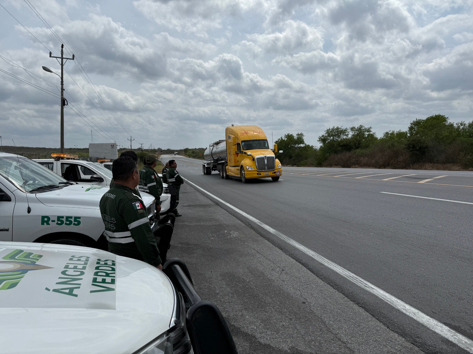 Ángeles Verdes ofrecieron 259 apoyos carreteros en Tamaulipas, informa Secretaría de Turismo