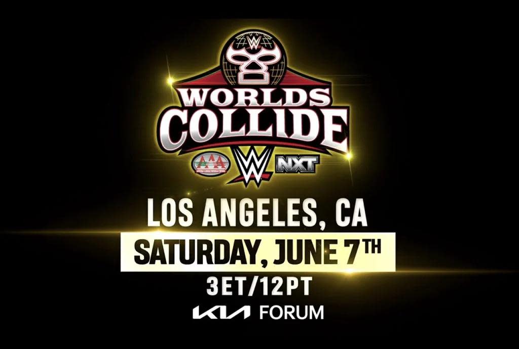 ¿Cuándo es el primer evento de la WWE Worlds Collide y la AAA?