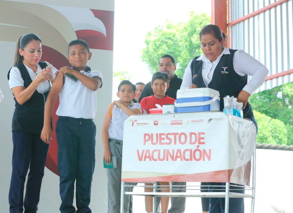 Con gran participación, Tamaulipas se coloca en segundo lugar nacional en campaña de vacunación
