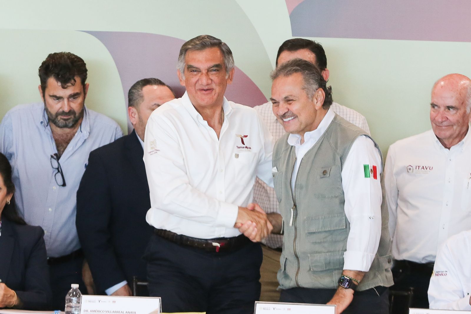 El gobernador Américo Villarreal y el director general del Infonavit acuerdan agilizar programa de vivienda en Tamaulipas