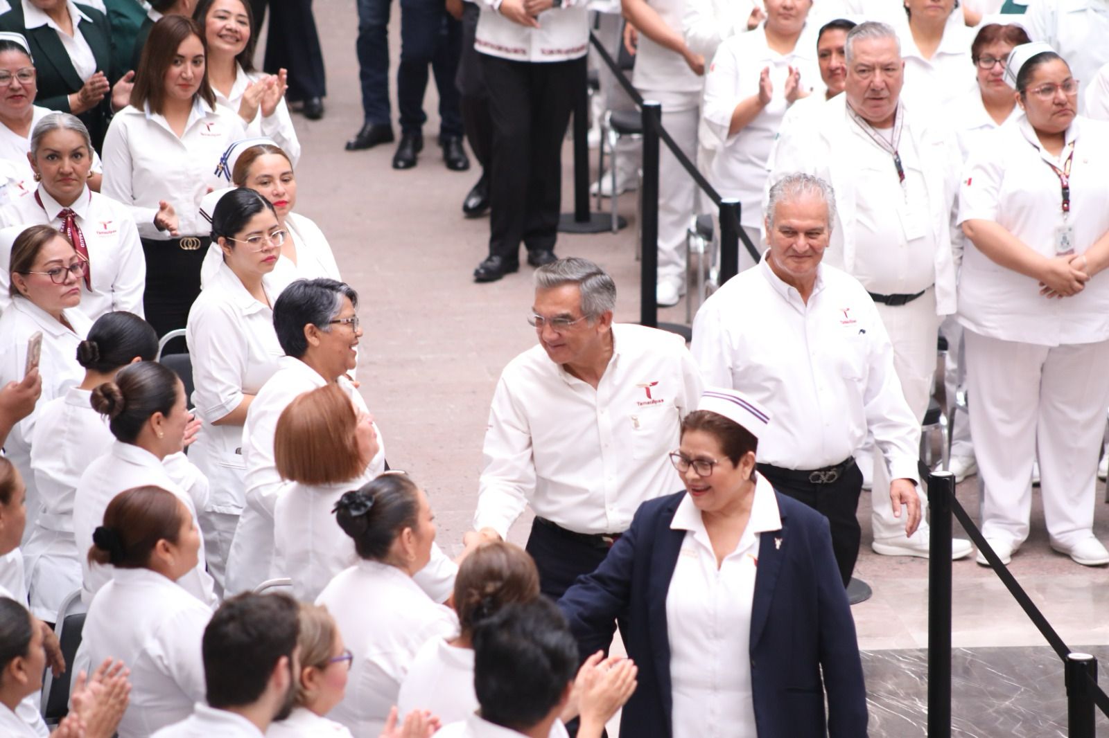 El gobernador Américo Villarreal respalda dignificación laboral del personal de enfermería en Tamaulipas