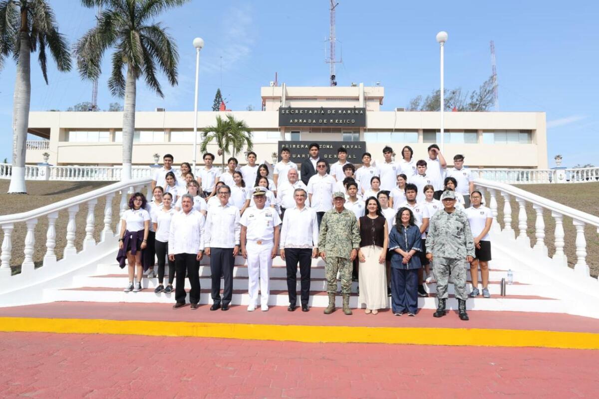 El gobernador Américo Villarreal reconoce y agradece el respaldo de la Secretaría de Marina para la paz y el desarrollo de Tamaulipas