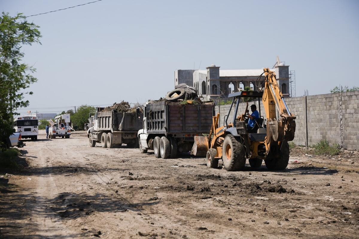 El alcalde Beto Granados impulsa acciones contra basureros clandestinos en Matamoros