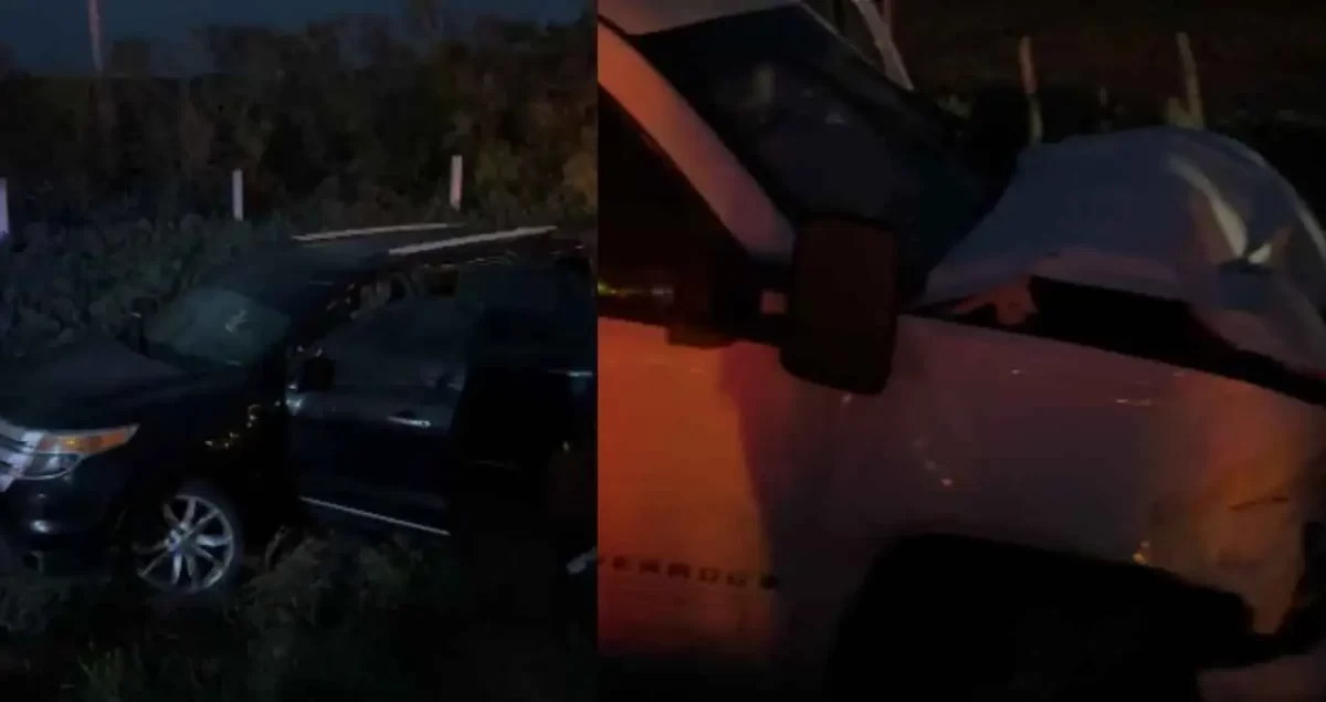 Fatal accidente en carretera a la Playa Bagdad en Matamoros deja una niña sin vida y varios lesionados