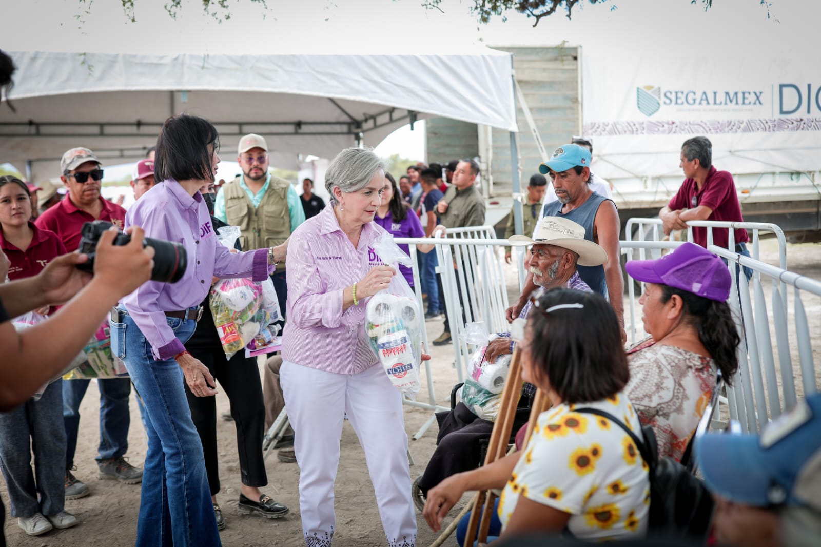 El DIF Tamaulipas lleva la Ruta del Apapacho al municipio de Palmillas