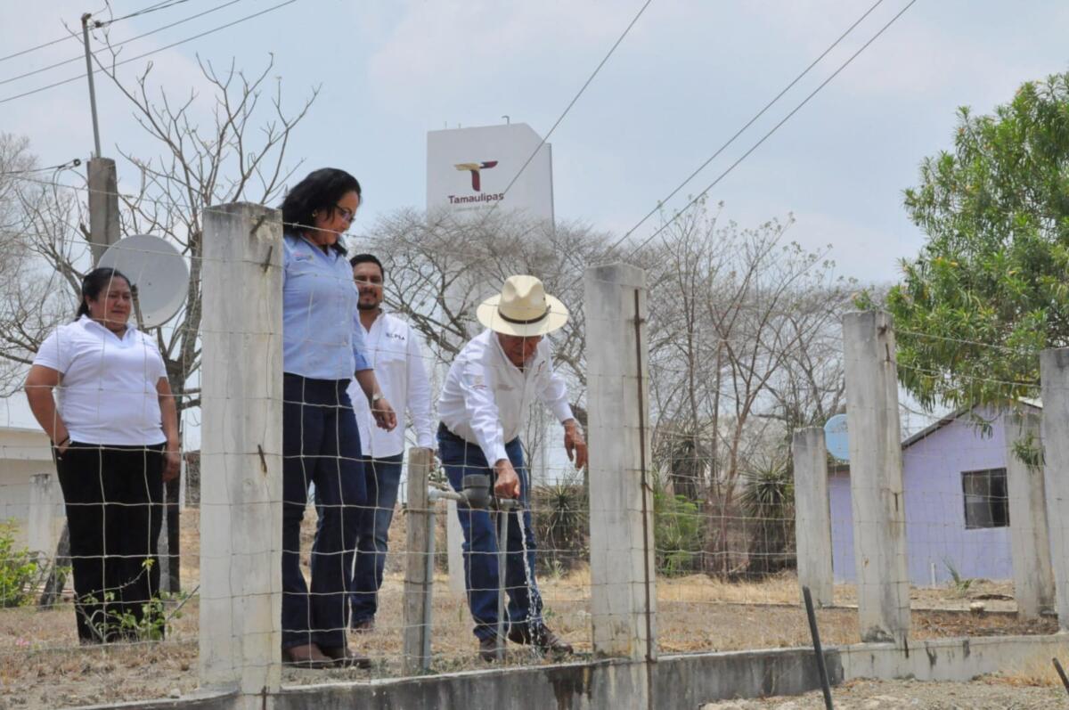 Impulsa Secretaría de Recursos Hidráulicos proyectos de agua potable en Nuevo Morelos