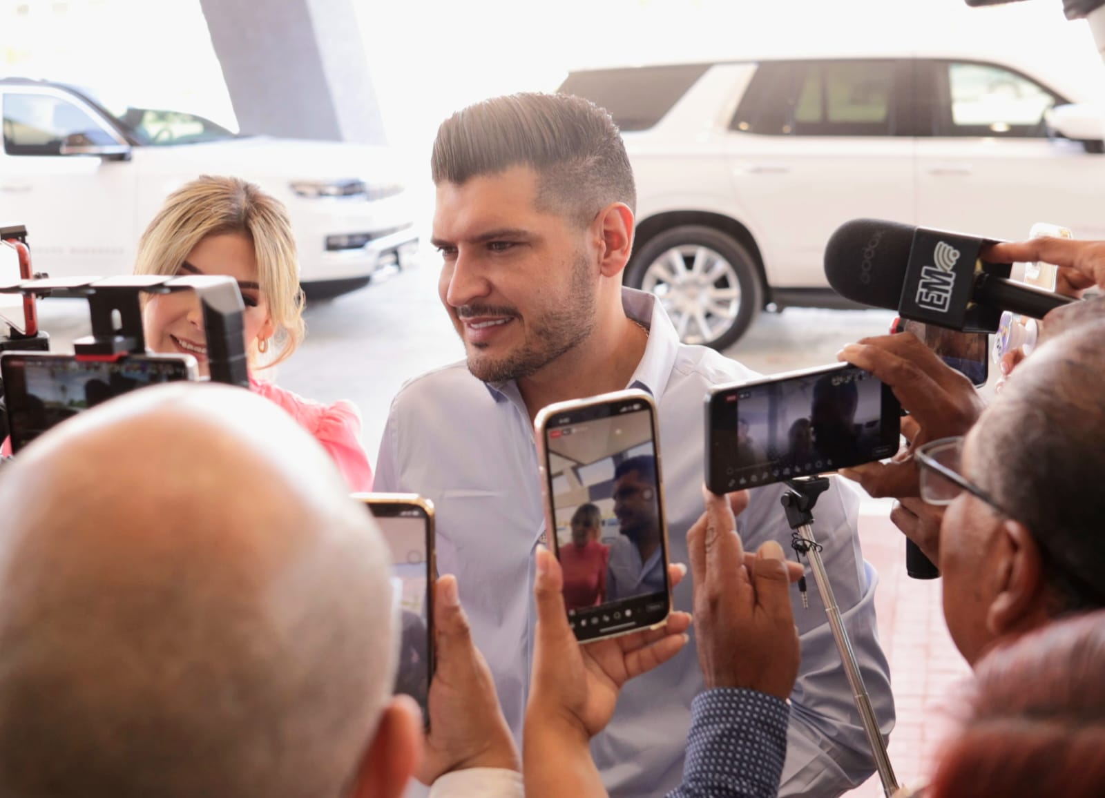 El alcalde Beto Granados reafirma compromiso con la seguridad tras captura de responsable de robos escolares