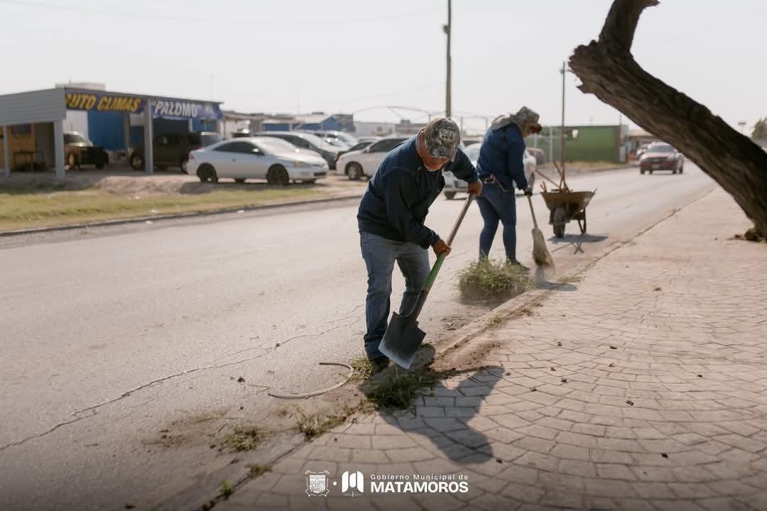 El Gobierno Municipal de Matamoros impulsa espacios seguros y limpios para todas y todos los Matamorenses