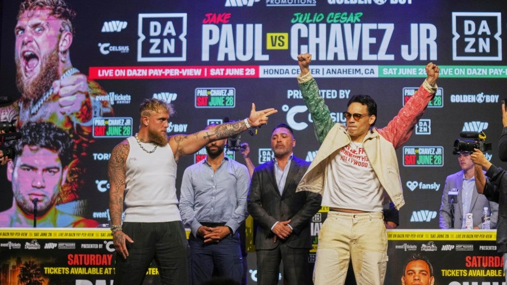 Pelea entre Jake Paul y Chávez Jr. comienza con insultos y advertencias en rueda de prensa