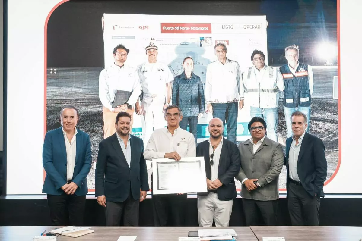 El gobierno de Tamaulipas impulsará el crecimiento económico con el Puerto del Norte en Matamoros