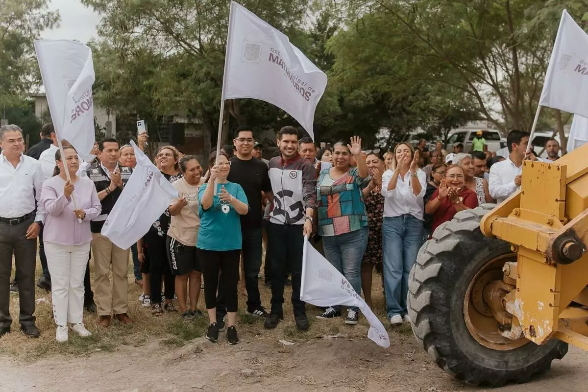 El alcalde Beto Granados da arranque a obras de rehabilitación en la colonia Jesús Vega Sánchez